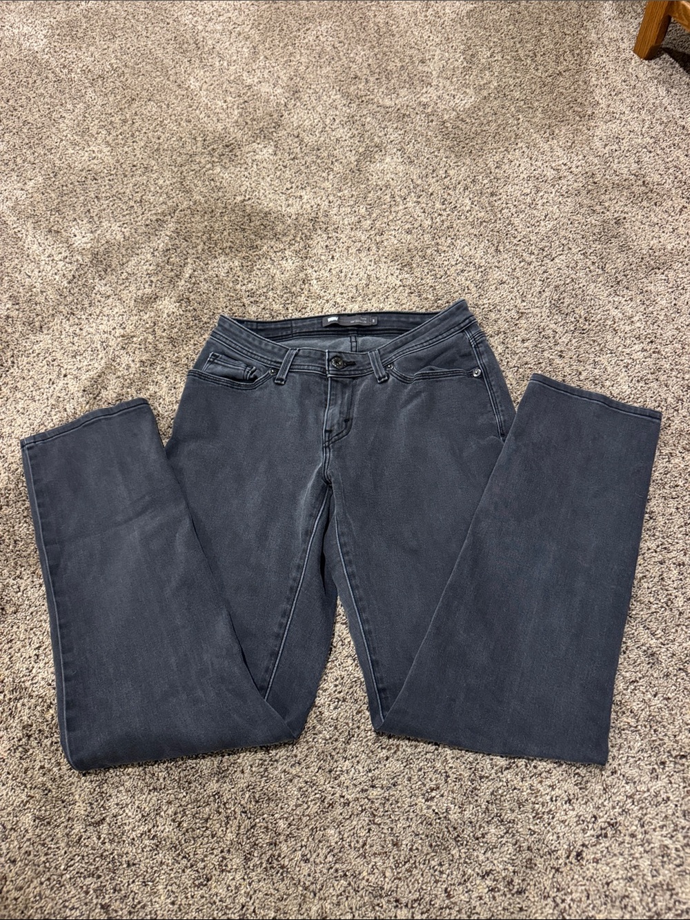 Levi’s 529 skinny leg curvy Women’s Dark Gray Bootcut Jeans